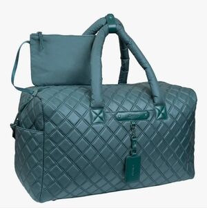NEW Joan & David 22 In Quilted Weekender Bags For Women Travel - Carry On Duffle